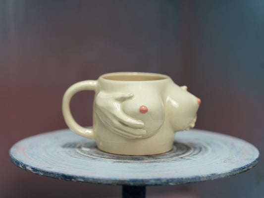 Handmade Ceramic Torso Mug