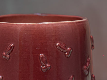 Mug Covered with Penis Pattern