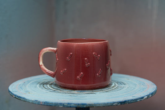 Mug Covered with Penis Pattern