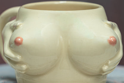 Handmade Ceramic Torso Mug