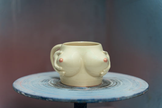 Handmade Ceramic Torso Mug