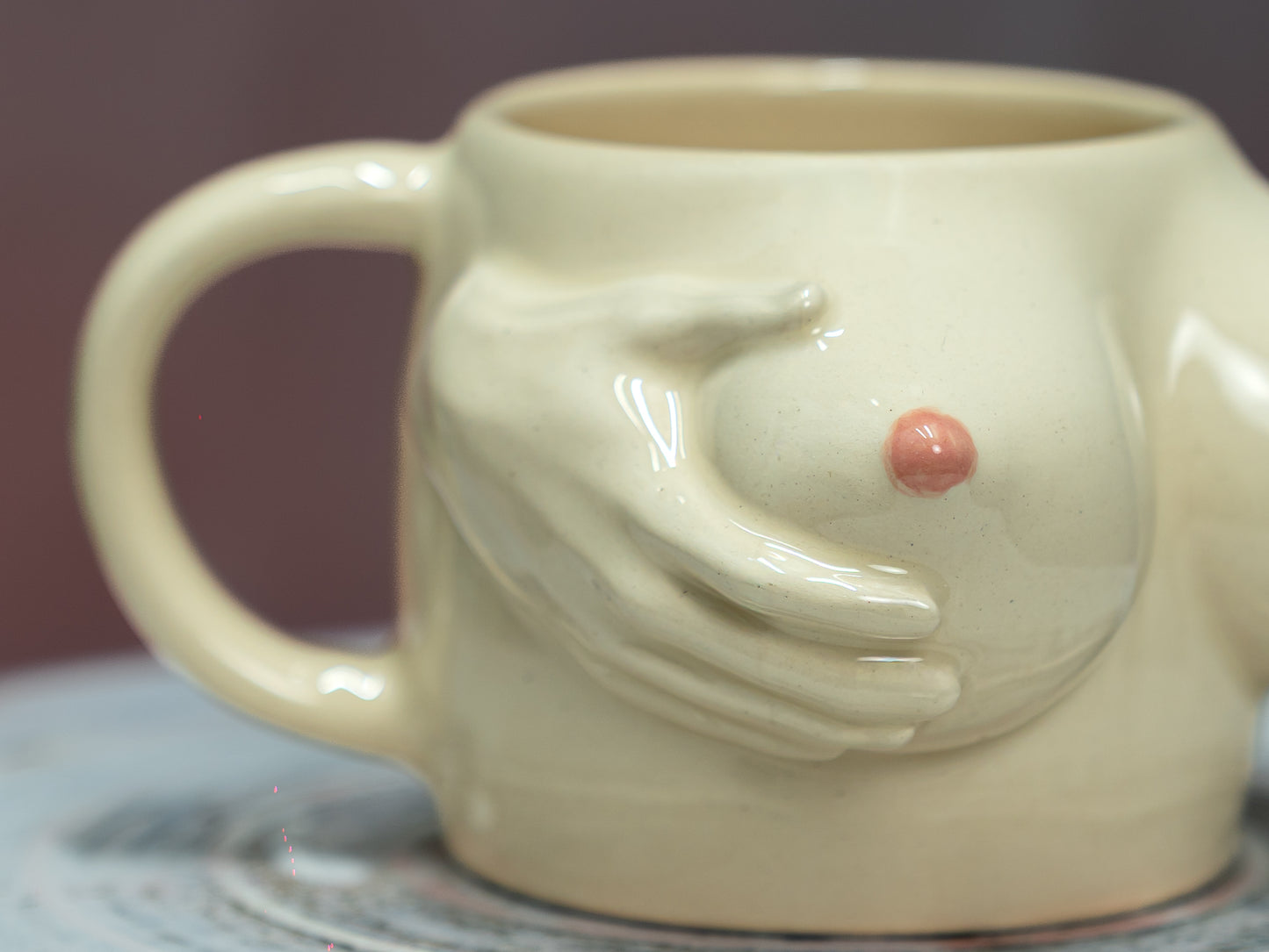 Handmade Ceramic Torso Mug