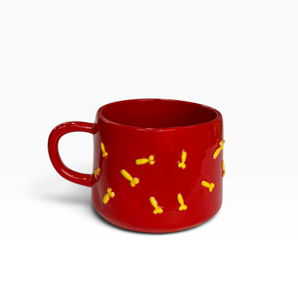 Penis Pattern Ceramic Mug