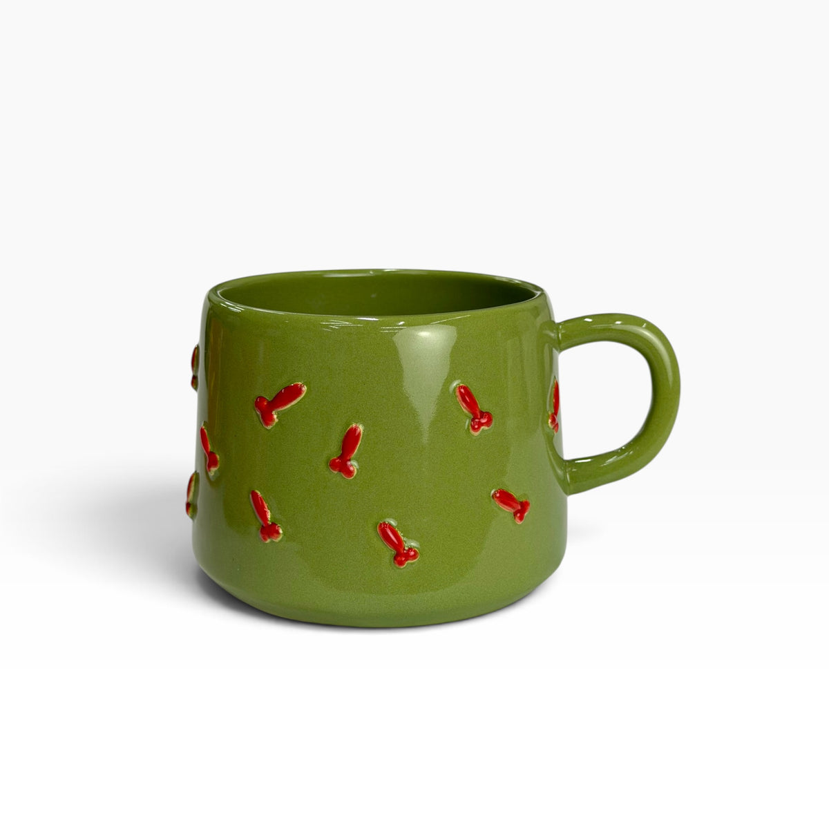 Penis Pattern Ceramic Mug
