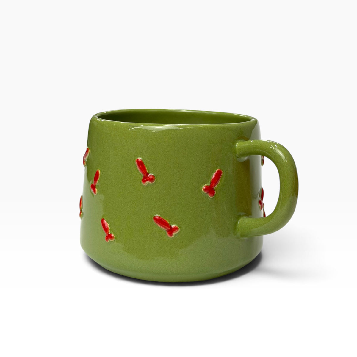 Penis Pattern Ceramic Mug