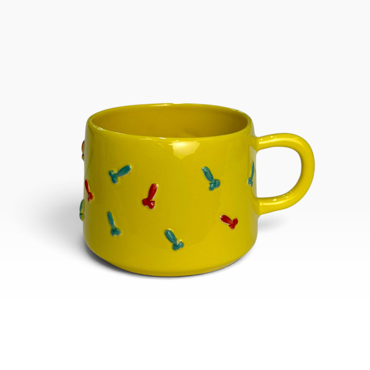 Penis Pattern Ceramic Mug