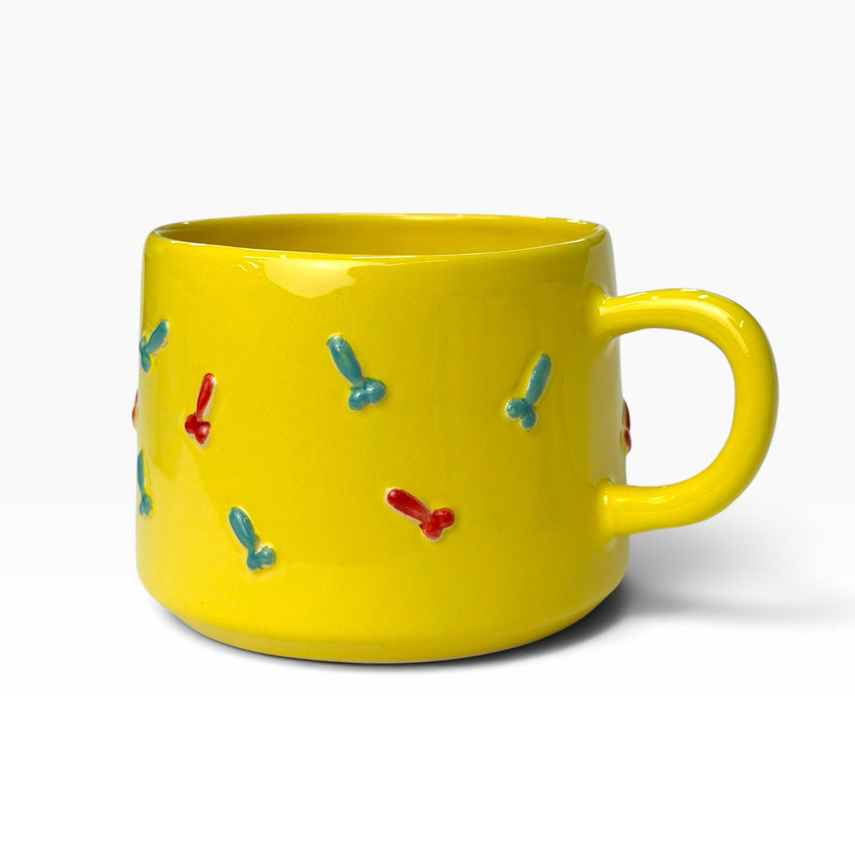 Penis Pattern Ceramic Mug