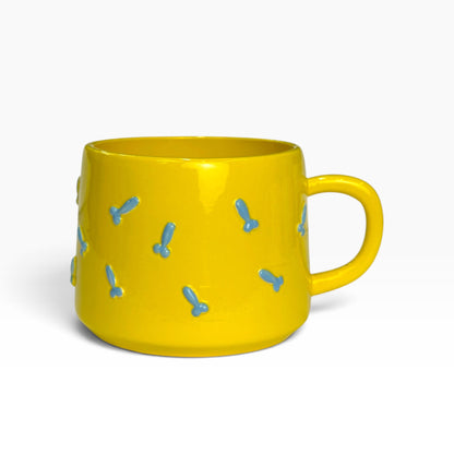 Penis Pattern Ceramic Mug