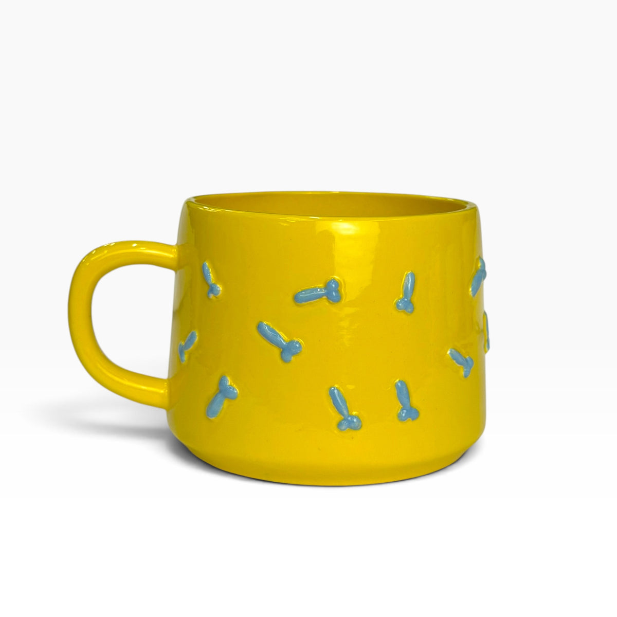 Penis Pattern Ceramic Mug