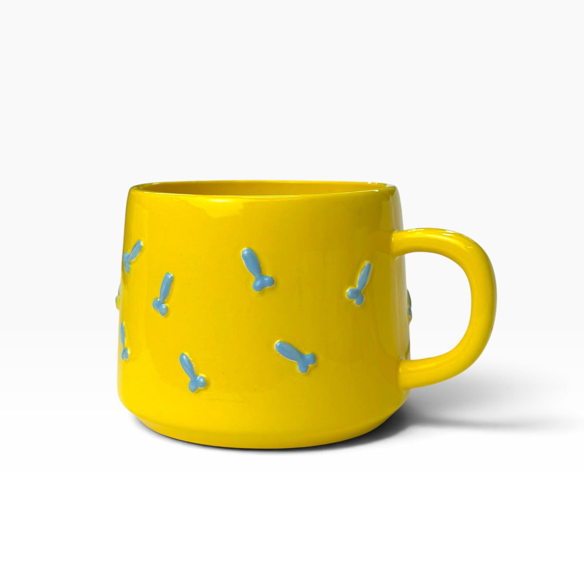 Penis Pattern Ceramic Mug