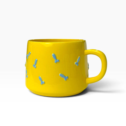 Penis Pattern Ceramic Mug
