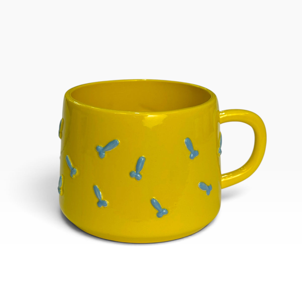 Penis Pattern Ceramic Mug