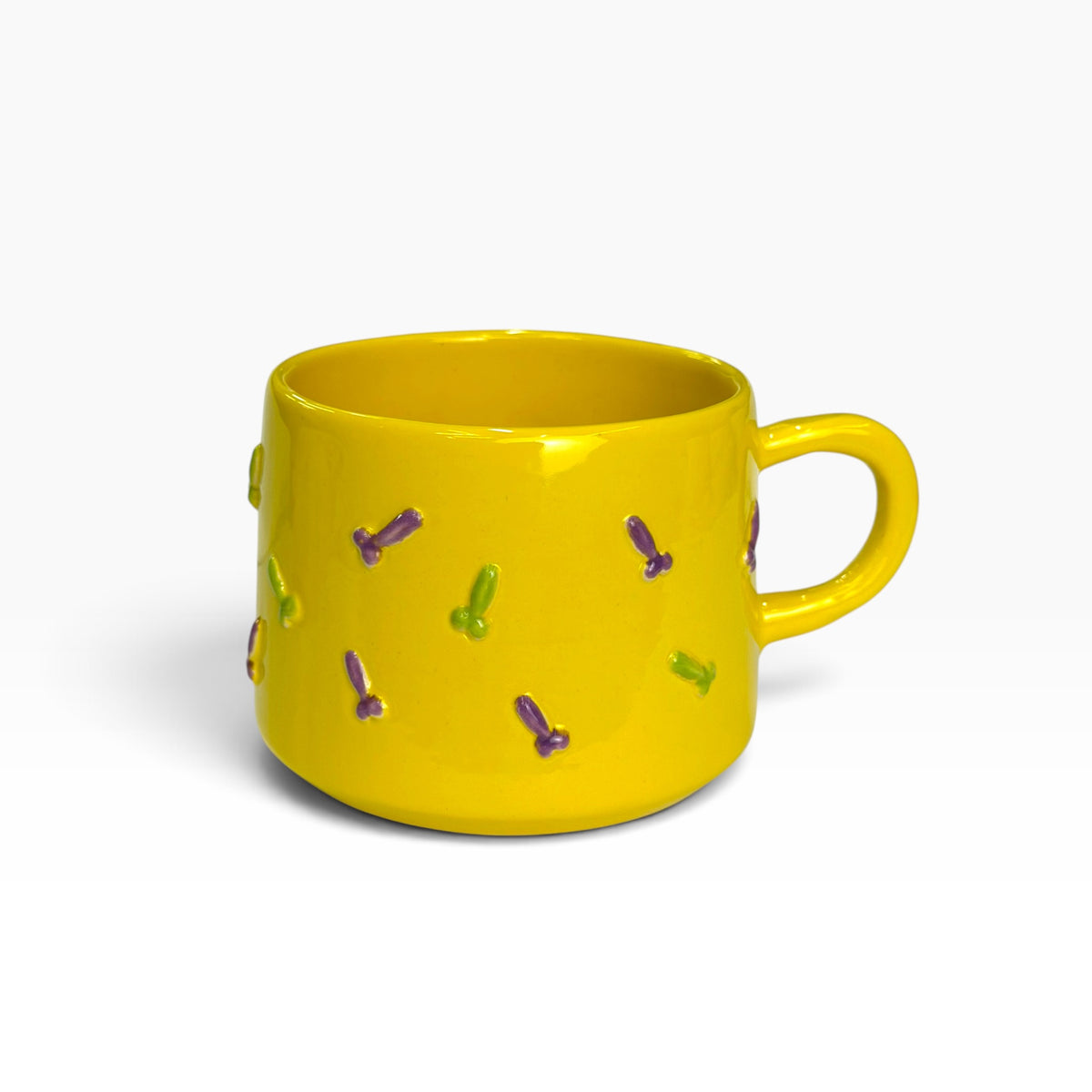 Penis Pattern Ceramic Mug