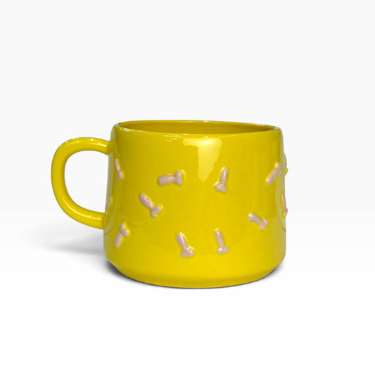 Penis Pattern Ceramic Mug