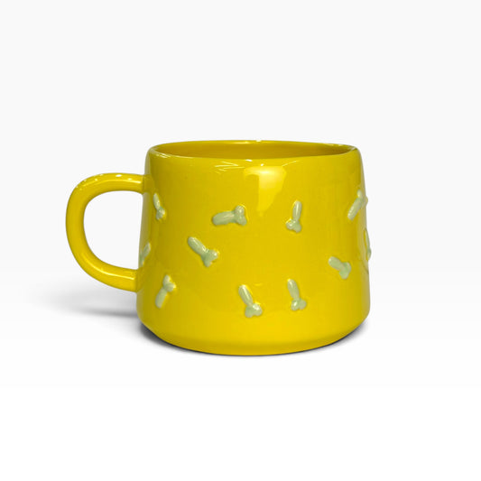 Penis Pattern Ceramic Mug
