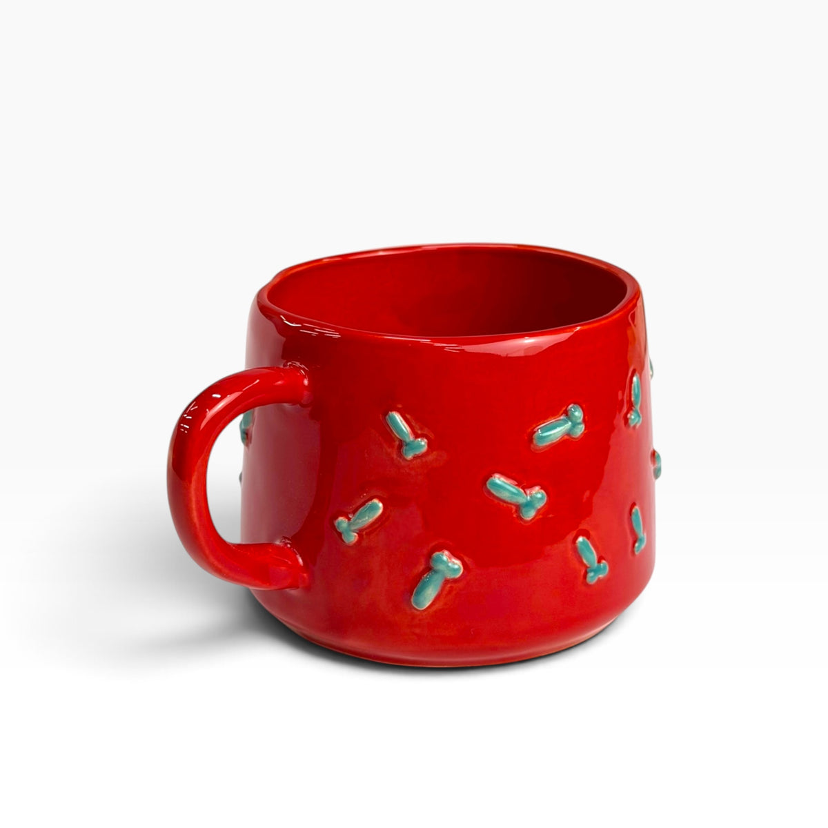 Penis Pattern Ceramic Mug