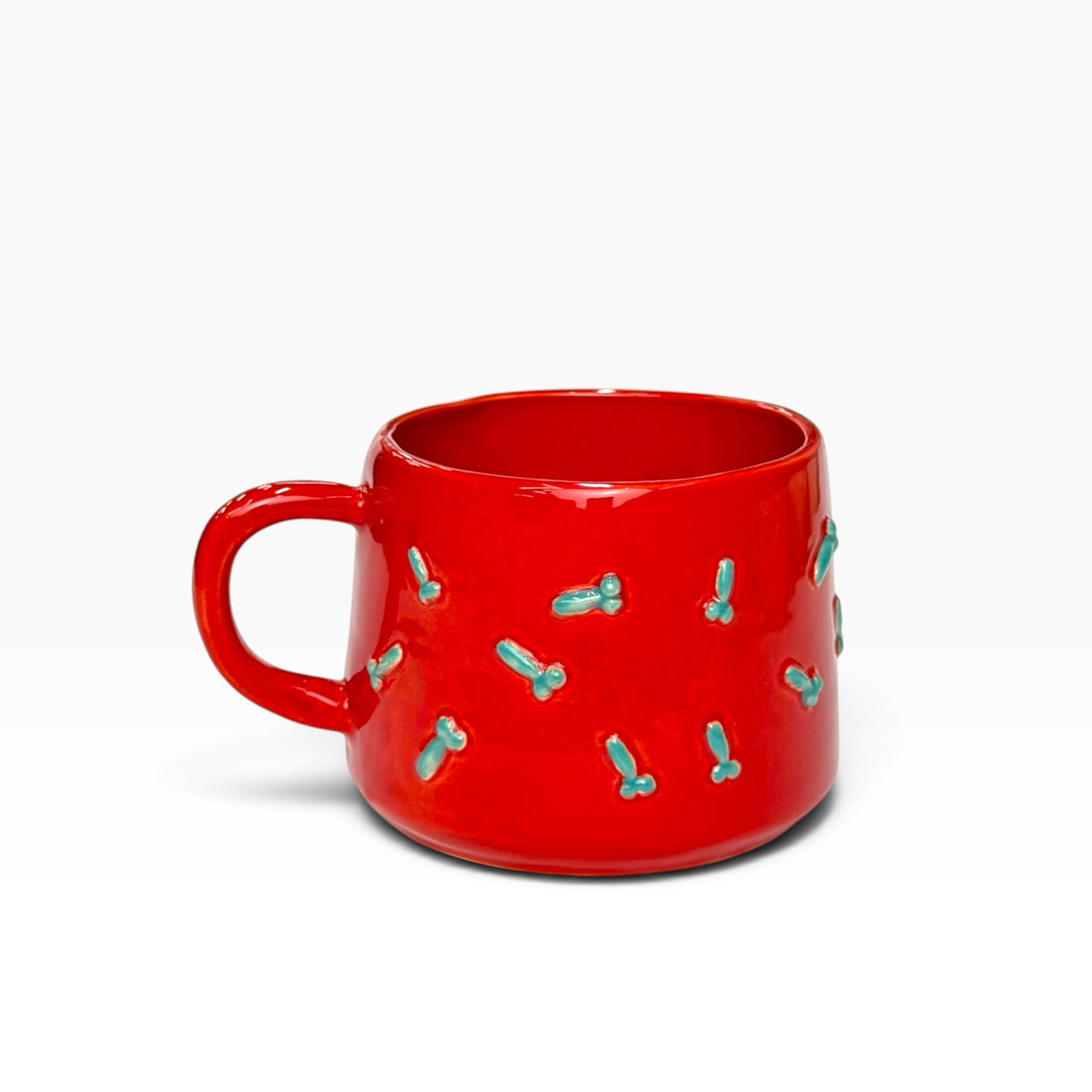 Penis Pattern Ceramic Mug
