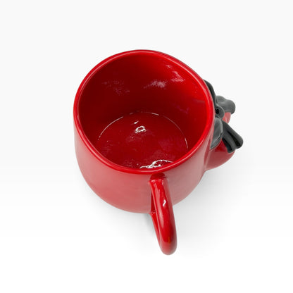 Ceramic Mug with Bow & Butt