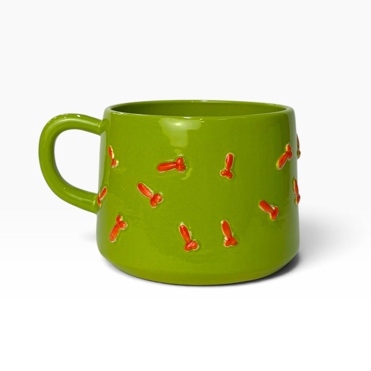 Penis Pattern Ceramic Mug