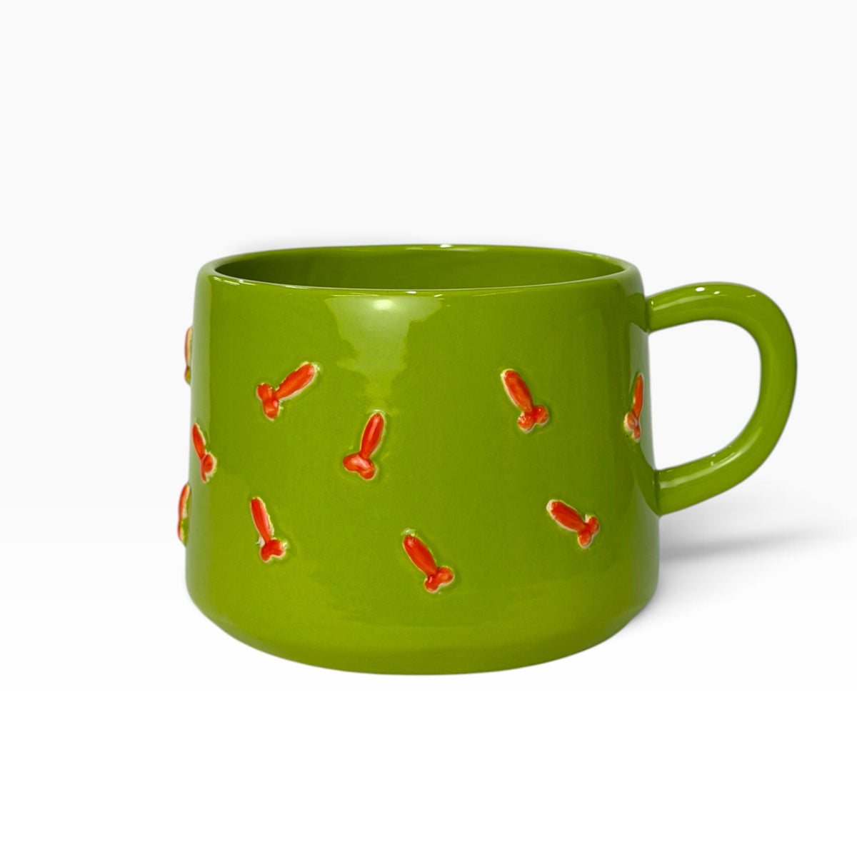Penis Pattern Ceramic Mug
