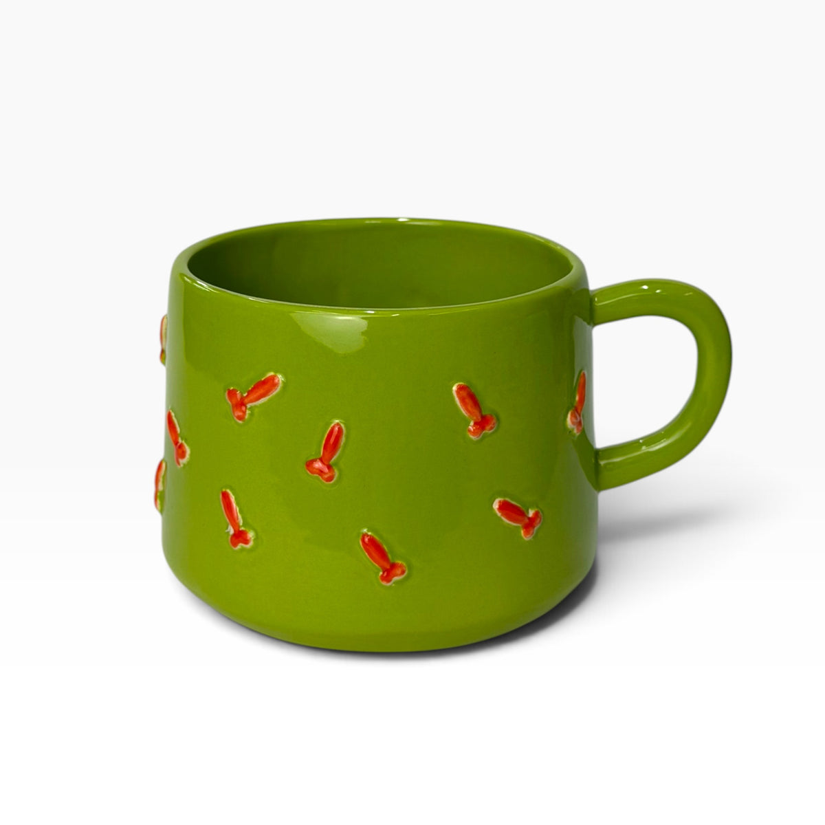 Penis Pattern Ceramic Mug
