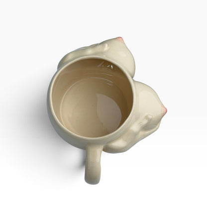Ceramic Mug with Hands & Boobs