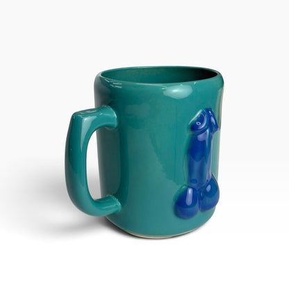 Sculpted Penis Ceramic Mug