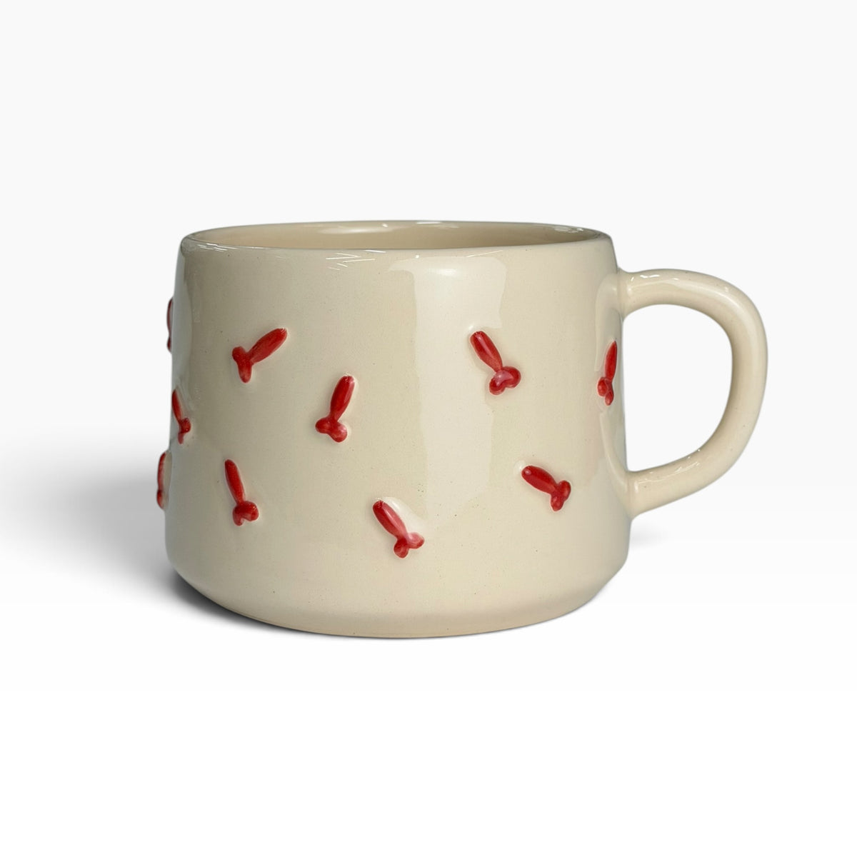 Penis Pattern Ceramic Mug